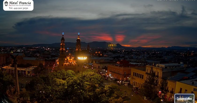 1 minuto · 1 atardecer del Miércoles 23 de Septiembre de 2026 desde el Hotel Francia Aguascalientes