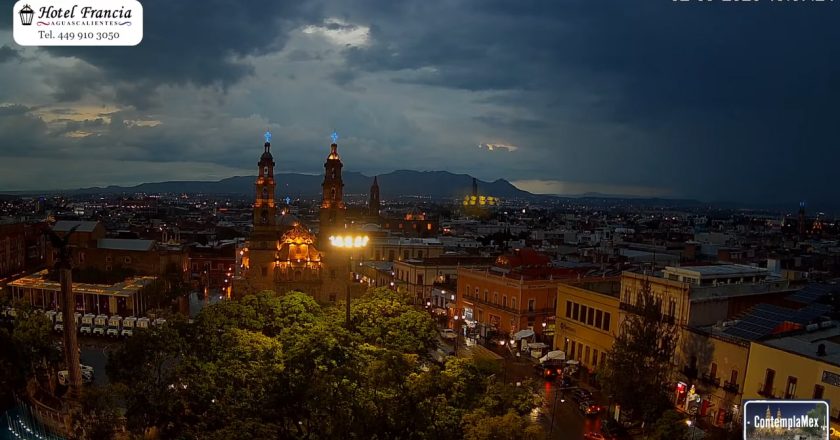 1 minuto · 1 atardecer del Miércoles 02 de Septiembre de 2026 desde el Hotel Francia Aguascalientes