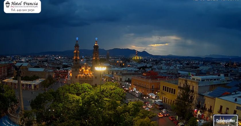 1 minuto · 1 atardecer del Sábado 12 de Septiembre de 2026 desde el Hotel Francia Aguascalientes
