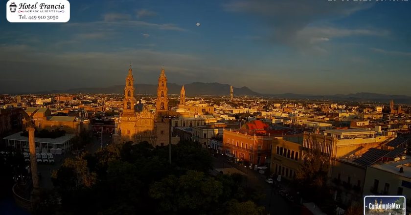 1 minuto · 1 amanecer del Sábado 29 de Agosto de 2026 desde el Hotel Francia Aguascalientes