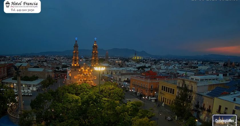 🎬 1 minuto · 1 amanecer del Viernes 28 de Agosto de 2026 desde el Hotel Francia Aguascalientes