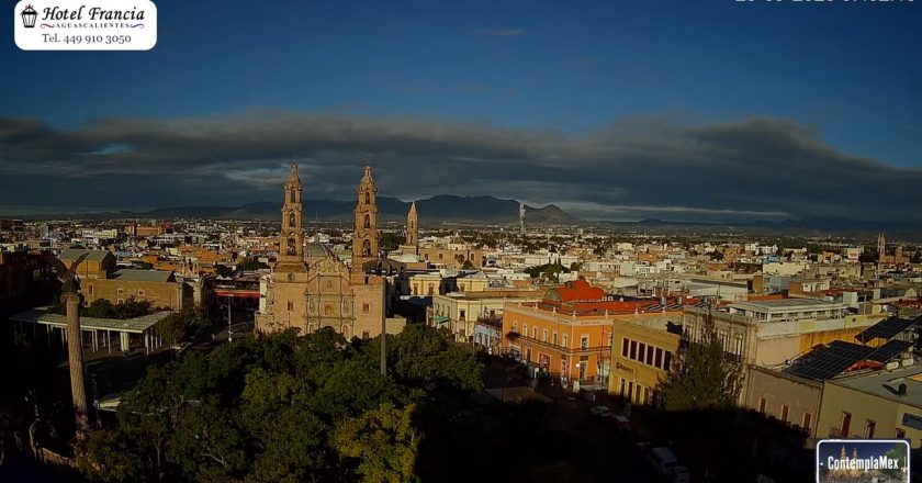 1 minuto · 1 amanecer del Sábado 26 de Septiembre de 2026 desde el Hotel Francia Aguascalientes