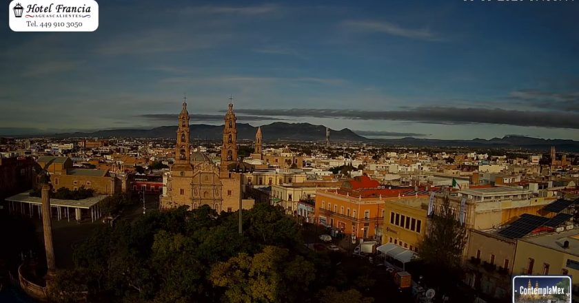 1 minuto · 1 amanecer del Miércoles 30 de Septiembre de 2026 desde el Hotel Francia Aguascalientes